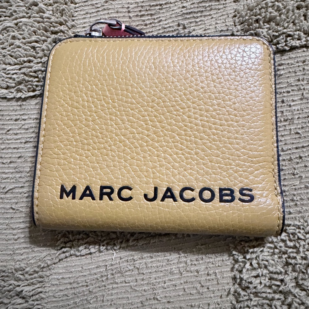 Marc Jacobs Moss Green Leather Wallet